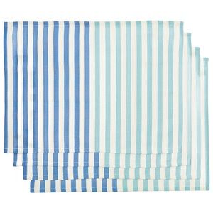 Katie Kime - 4 placemats 100% Polyester. NWT, smoke-free home.